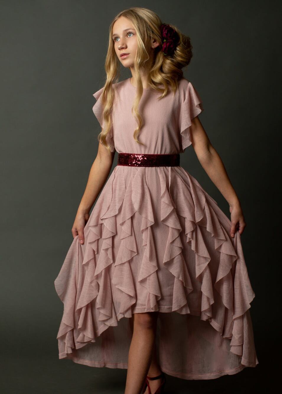 Joyfolie Mia Joy Roza Dress in Lilac Girl’s Size 12